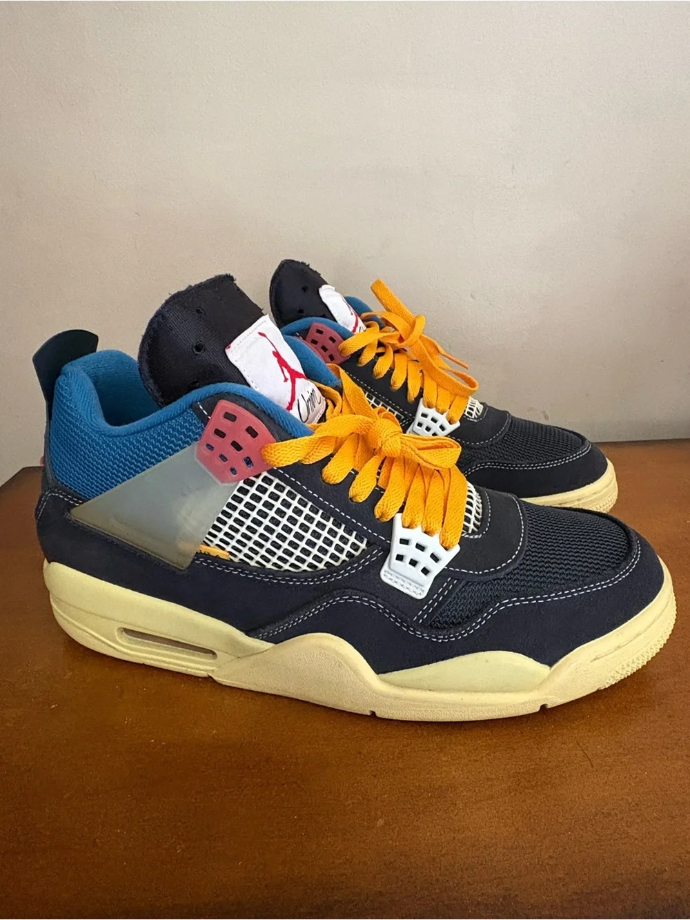 Air Jordan 4 Retro SP × Union LA (2020) minimal wear/replacement box